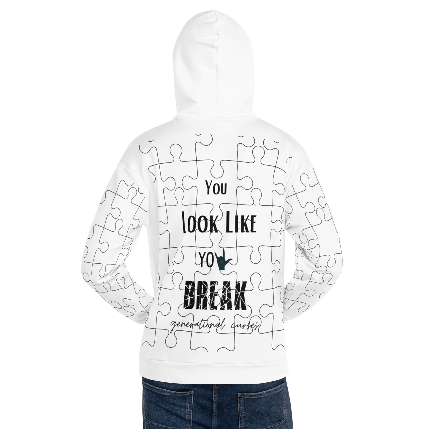 You Look Like... Puzzle Hoodie