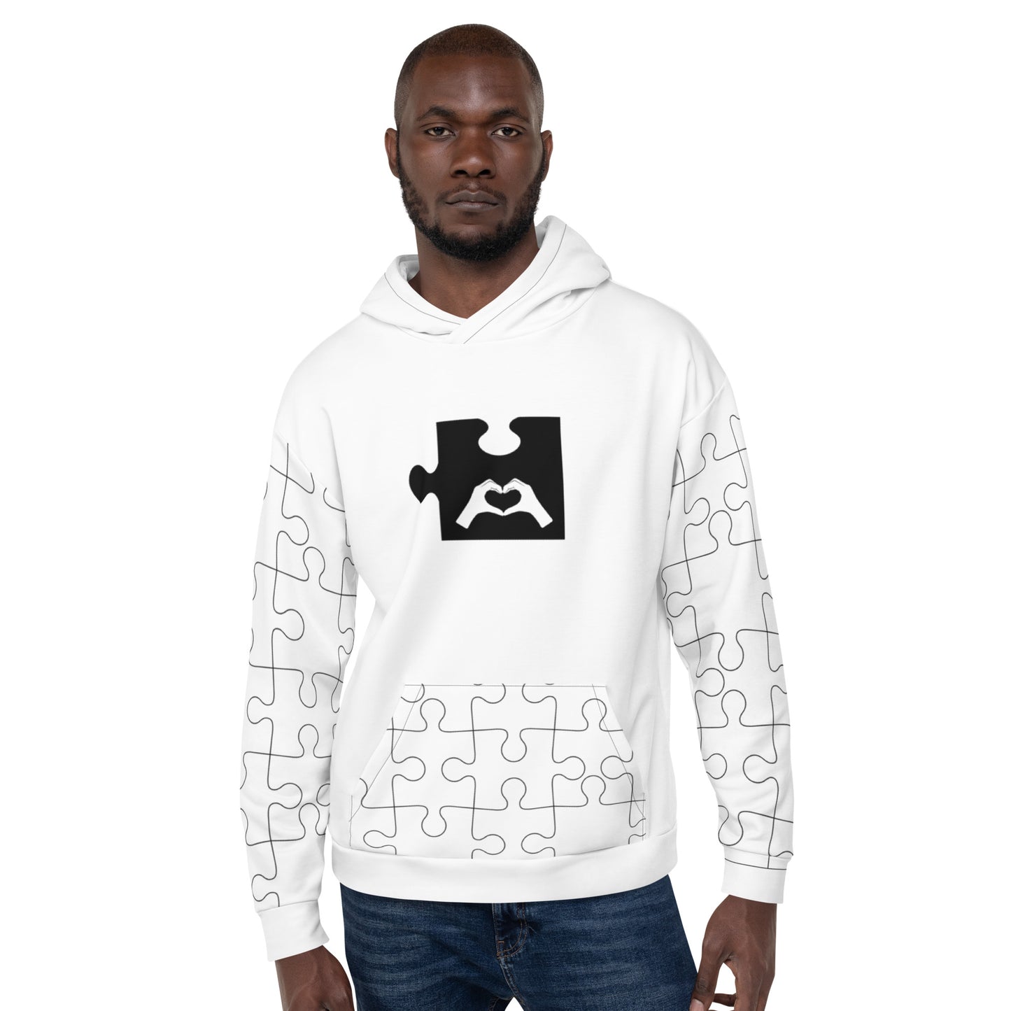 You Look Like... Puzzle Hoodie