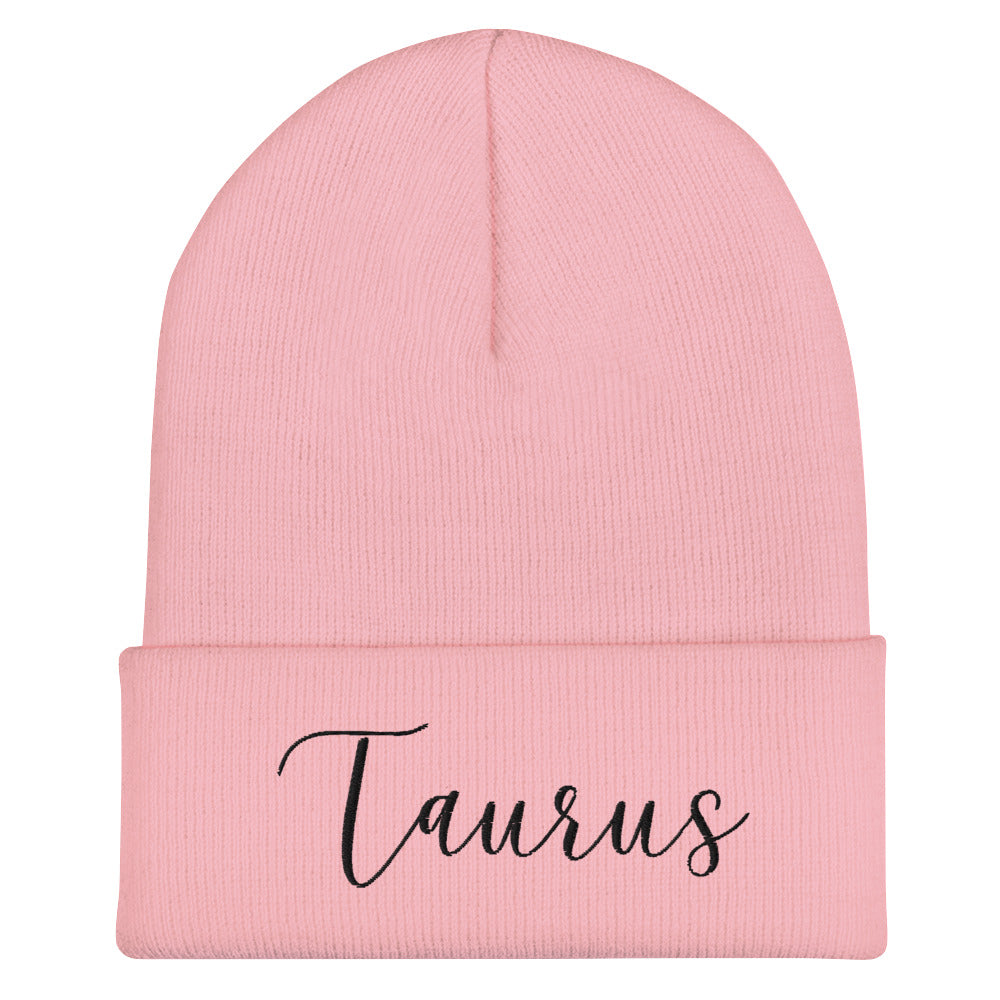 Taurus Cuffed Beanie (L)