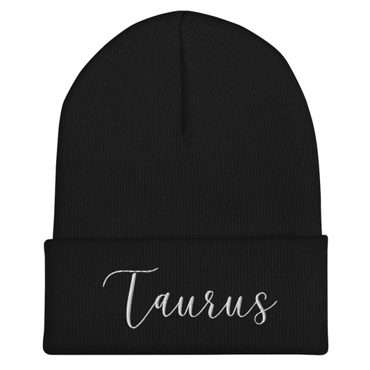 Taurus Cuffed Beanie