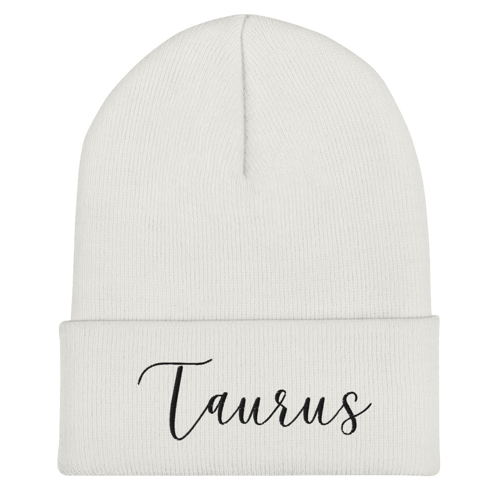 Taurus Cuffed Beanie (L)