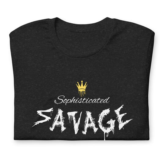 Sophisticated Savage Tee (b)