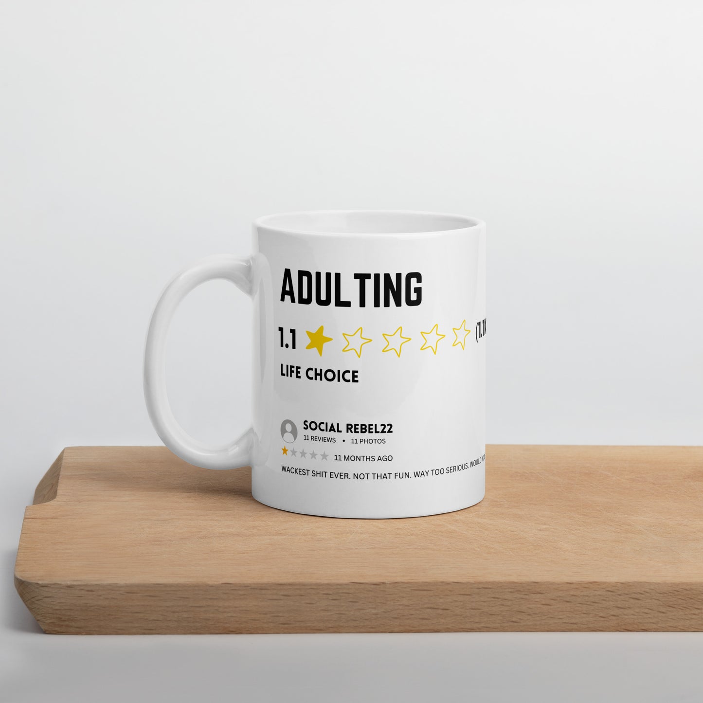 Adulting Mug