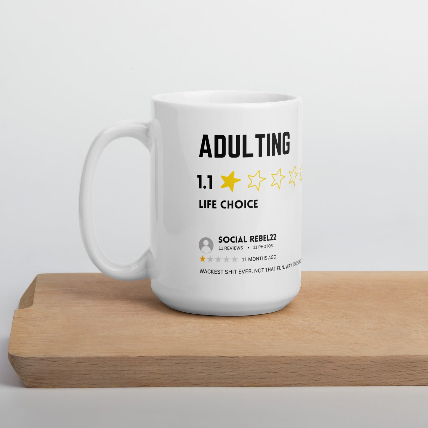 Adulting Mug