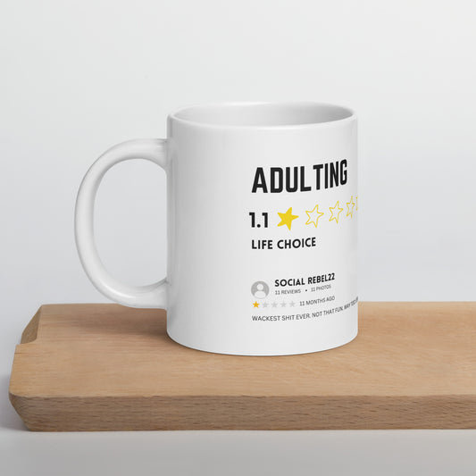 Adulting Mug